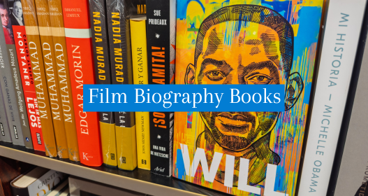 Explore books about Hollywood legends and cinema icons