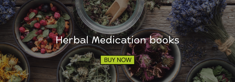 Herbal medication books focusing on holistic health and alternative therapies