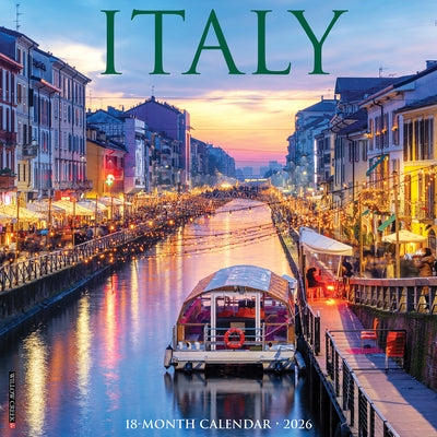 Italy 2026 12 X 12 Wall Calendar by Willow Creek Press