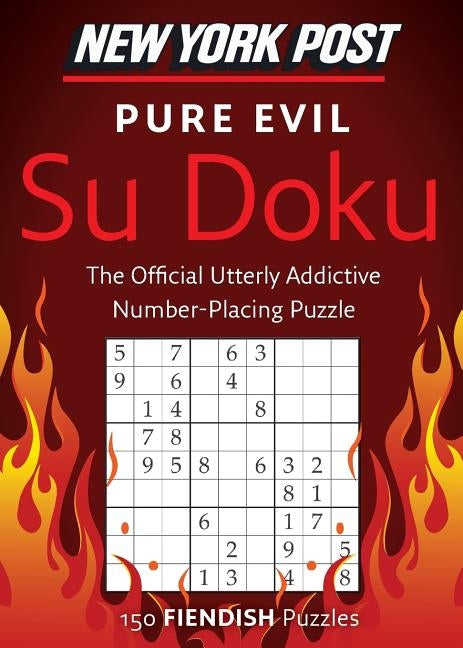 New York Post Pure Evil Su Doku by Harpercollins Publishers Ltd