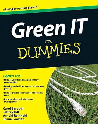 Green It for Dummies by Baroudi, Carol