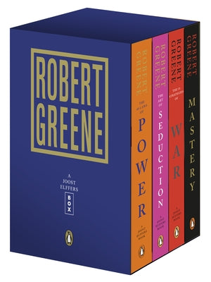 Robert Greene 4-Book Boxed Set: The 48 Laws of Power; The Art of Seduction; The 33 Strategies of War; Mastery by Greene, Robert