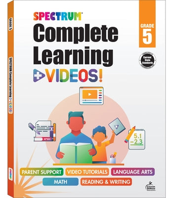 Spectrum Complete Learning + Videos Workbook: Volume 70 by Spectrum