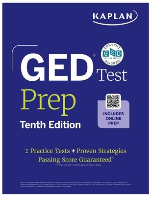 GED Test Prep, Tenth Edition (2026): Includes a Diagnostic Pretest, 2 Full Length Practice Tests, 1000+ Practice Questions, and 40+ Online Videos by Van Slyke, Caren
