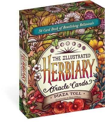 The Illustrated Herbiary Oracle Cards: 36-Card Deck of Bewitching Botanicals by Toll, Maia