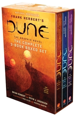 Dune: The Graphic Novel: The Complete 3-Book Boxed Set: Dune, Muad'dib, and the Prophet by Herbert, Brian