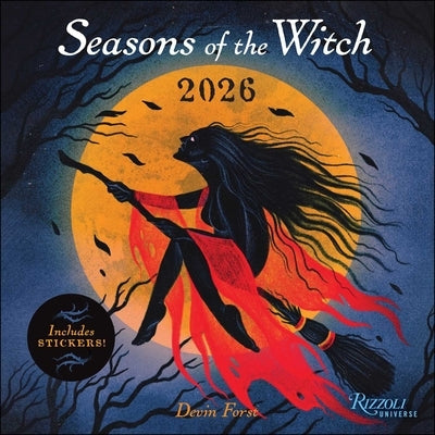 Seasons of the Witch 2026 Wall Calendar (Includes Stickers) by Forst, Devin