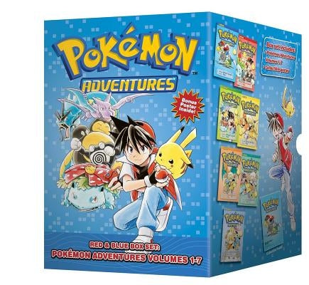 Pok?mon Adventures Red & Blue Box Set (Set Includes Vols. 1-7) by Kusaka, Hidenori