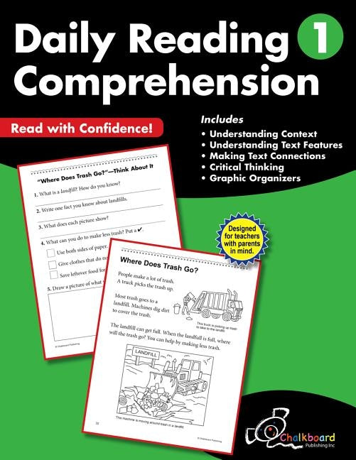 Daily Reading Comprehension Grade 1 by Heuvel, Rita Vanden