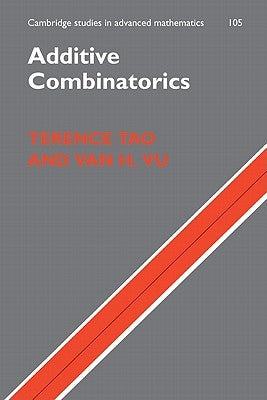 Additive Combinatorics by Tao, Terence