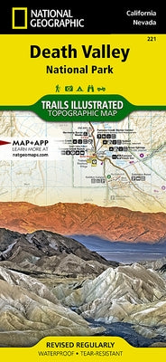 Death Valley National Park Map by National Geographic Maps