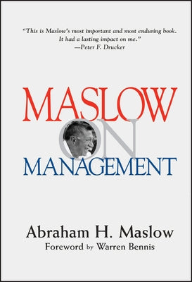 Maslow on Management by Maslow, Abraham H.