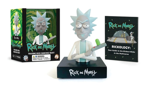 Rick and Morty Talking Rick Sanchez Bust by Running Press