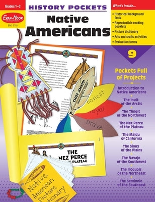 History Pockets: Native Americans, Grade 1 - 3 Teacher Resource by Evan-Moor Educational Publishers