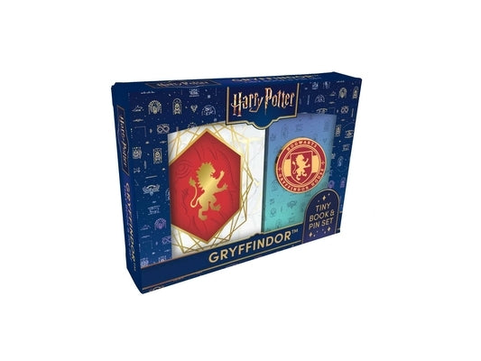 Harry Potter: Gryffindor Tiny Book and Pin Set [With Pens/Pencils] by Insight Editions