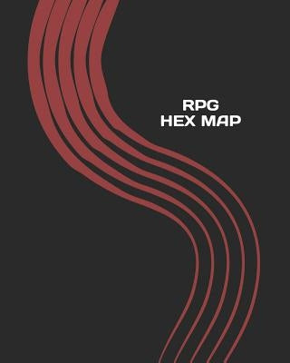 RPG Hex Map: Hexagon Battle Grid Game Mat Template Book with Honeycomb Graph Paper Pages by Mjsb Hobby Crafts