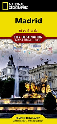 Madrid Map by National Geographic Maps