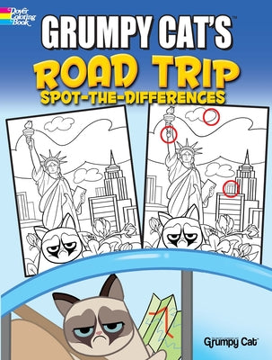 Grumpy Cat's Road Trip Spot-The-Differences by Kurtz, John