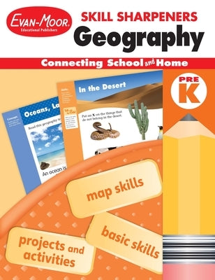 Skill Sharpeners: Geography, Prek Workbook by Evan-Moor Educational Publishers