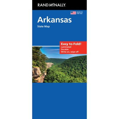 Rand McNally Easy to Fold: Arkansas State Map by Rand McNally