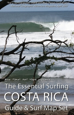 The Essential Surfing COSTA RICA Guide & Surf Map Set by Surf Maps, Blue Planet