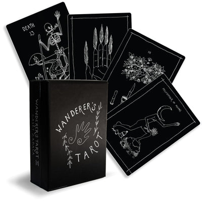 Wanderer's Tarot (78-Card Deck with Fold-Out Guide) by Zabala, Casey