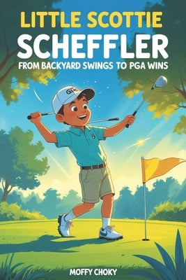 Little Scottie Scheffler: FROM BACKYARD SWINGS TO PGA WINS: A Motivational Sports Story for Boys and Girls Who Love Golf by Choky, Moffy