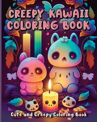 Creepy Kawaii Coloring Book: Amazing Pastel Goth Coloring Pages for Stress Relief and Relaxation by Alexandru, Ispas