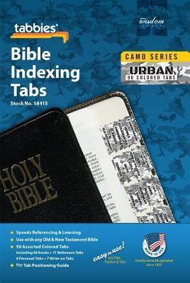 Camo Urban Bible Indexing Tabs: Urban Camo Bible Tabs by Tabbies