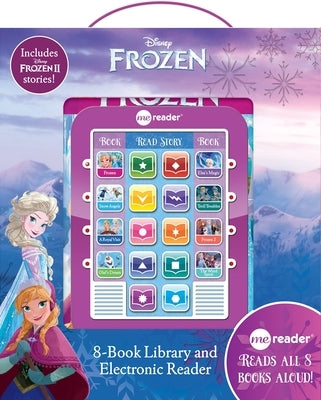 Disney Frozen: Me Reader 8-Book Library and Electronic Reader Sound Book Set [With Battery] by Pi Kids