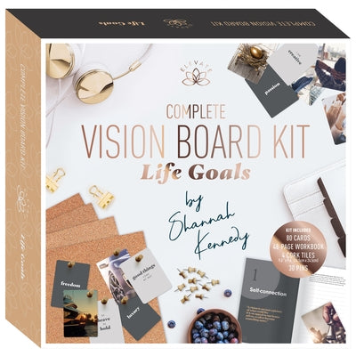 Complete Vision Board Kit Life Goals by Hinkler