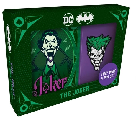 DC Comics: The Joker Tiny Book and Pin Set by Insight Editions