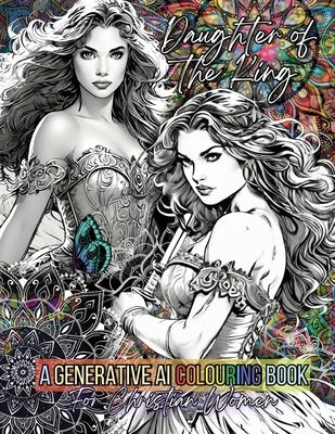 Daughter of the King: A Generative AI Colouring Book For Christian Women by Cole, Esther J.