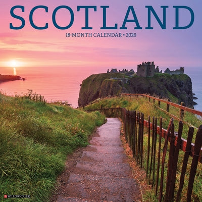 Scotland 2026 12 X 12 Wall Calendar by Willow Creek Press