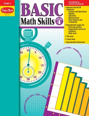 Basic Math Skills Grade 4 by Evan-Moor Educational Publishers