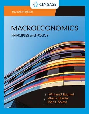 Macroeconomics: Principles & Policy by Baumol, William