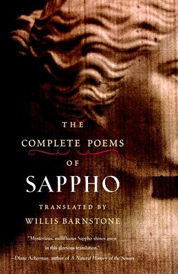 The Complete Poems of Sappho by Barnstone, Willis