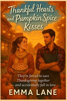 Thankful Hearts and Pumpkin Spice Kisses - They're forced to save Thanksgiving together - and accidentally fall in love: A Cozy Love Story for Fans of by Lane, Emma