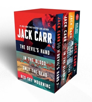 Jack Carr Terminal List Boxed Set 2: The Devil's Hand, in the Blood, Only the Dead, Red Sky Mourning by Carr, Jack
