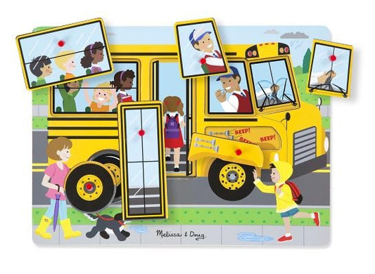 The Wheels on the Bus Sound Puzzle [With Battery] by Melissa & Doug