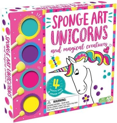 Sponge Art Unicorns and Magical Creatures: With 4 Sponge Tools and 4 Jars of Paint by Igloobooks