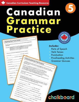 Canadian Grammar Practice 5 by Scavuzzo, Wendy