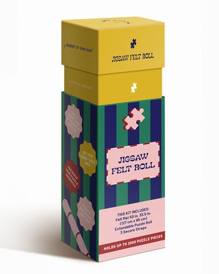Jigsaw Puzzle Felt Roll Mat - Portable Roll-Up Puzzle Storage by Something, Journey Of