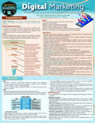 Digital Marketing: Quickstudy Laminated Reference & Study Guide by Allison, Kyle