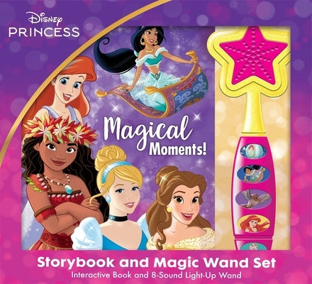 Disney Princess: Magical Moments! Storybook and Magic Wand Sound Book Set [With Battery] by Pi Kids