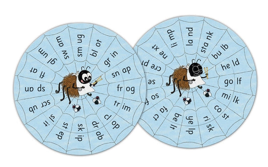 Jolly Phonics Blends Wheels: In Print Letters by Lloyd, Sue