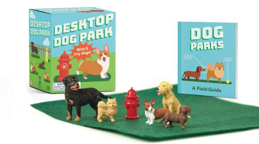 Desktop Dog Park [With Mini Book] by Riordan, Conor
