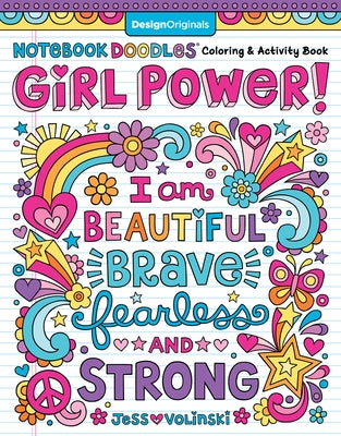 Notebook Doodles Girl Power!: Coloring & Activity Book by Volinski, Jess