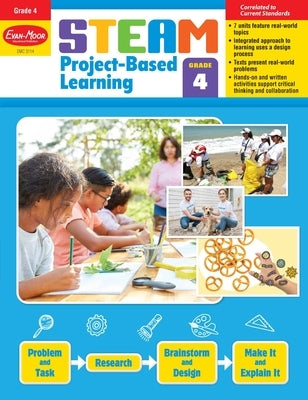 Steam Project-Based Learning, Grade 4 Teacher Resource by Evan-Moor Educational Publishers