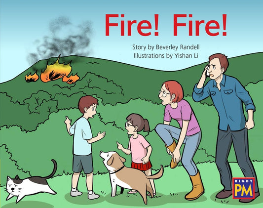 Fire! Fire!: Leveled Reader Yellow Fiction Level 8 Grade 1 by Hmh, Hmh